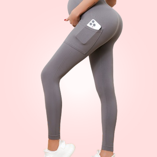 Pregnancy and Maternity Yoga Gym Leggings with Pocket