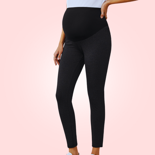 Pregnancy High Waist Butt Lifting Leggings With Belly Support