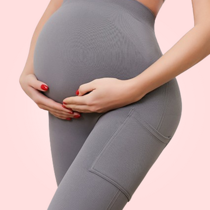 Pregnancy and Maternity Yoga Gym Leggings with Pocket