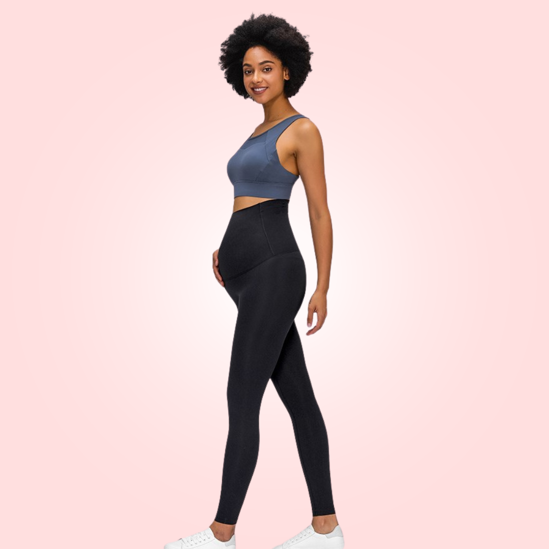 High Waist Pregnancy and Maternity Belly Support Leggings