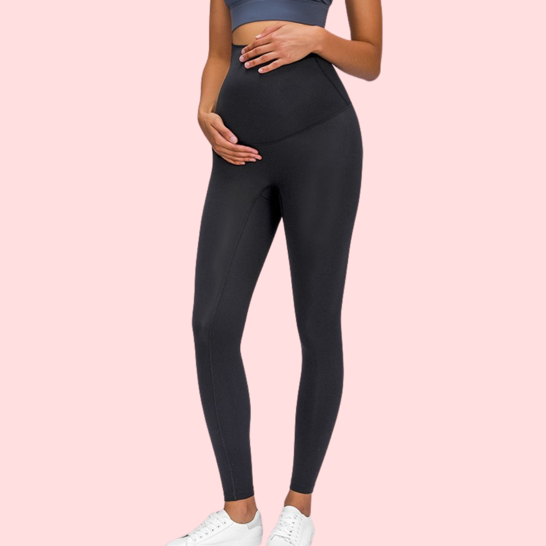 High Waist Pregnancy and Maternity Belly Support Leggings