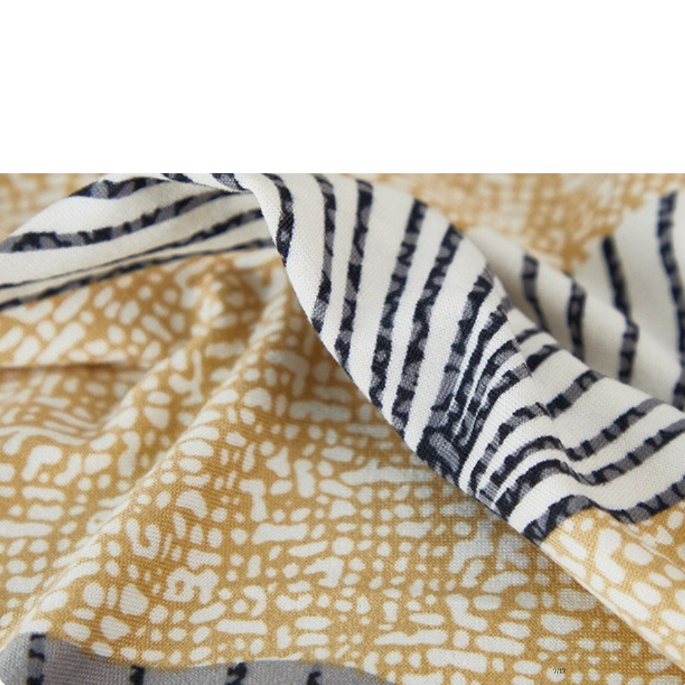 Elastic Sofa Slipcover with Vibrant Prints