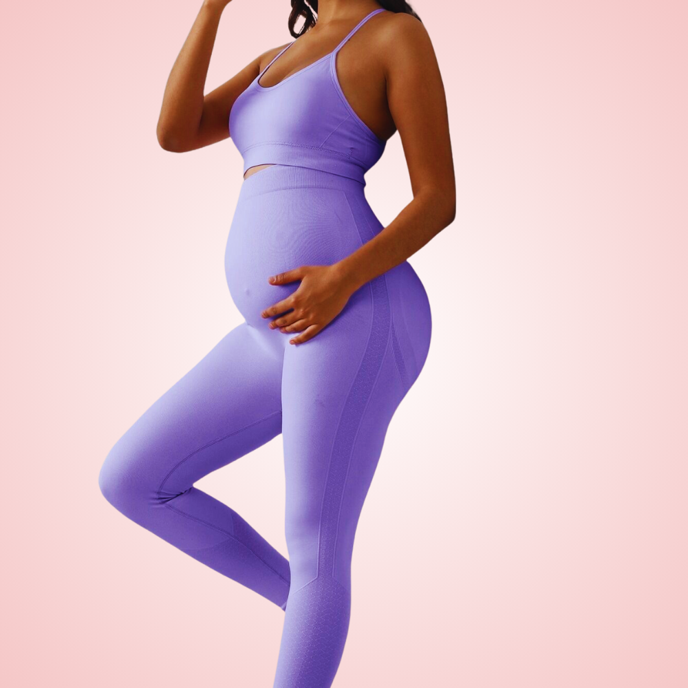 Maternity Gym Belly Support Yoga Pants