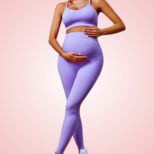 Maternity Gym Belly Support Yoga Pants